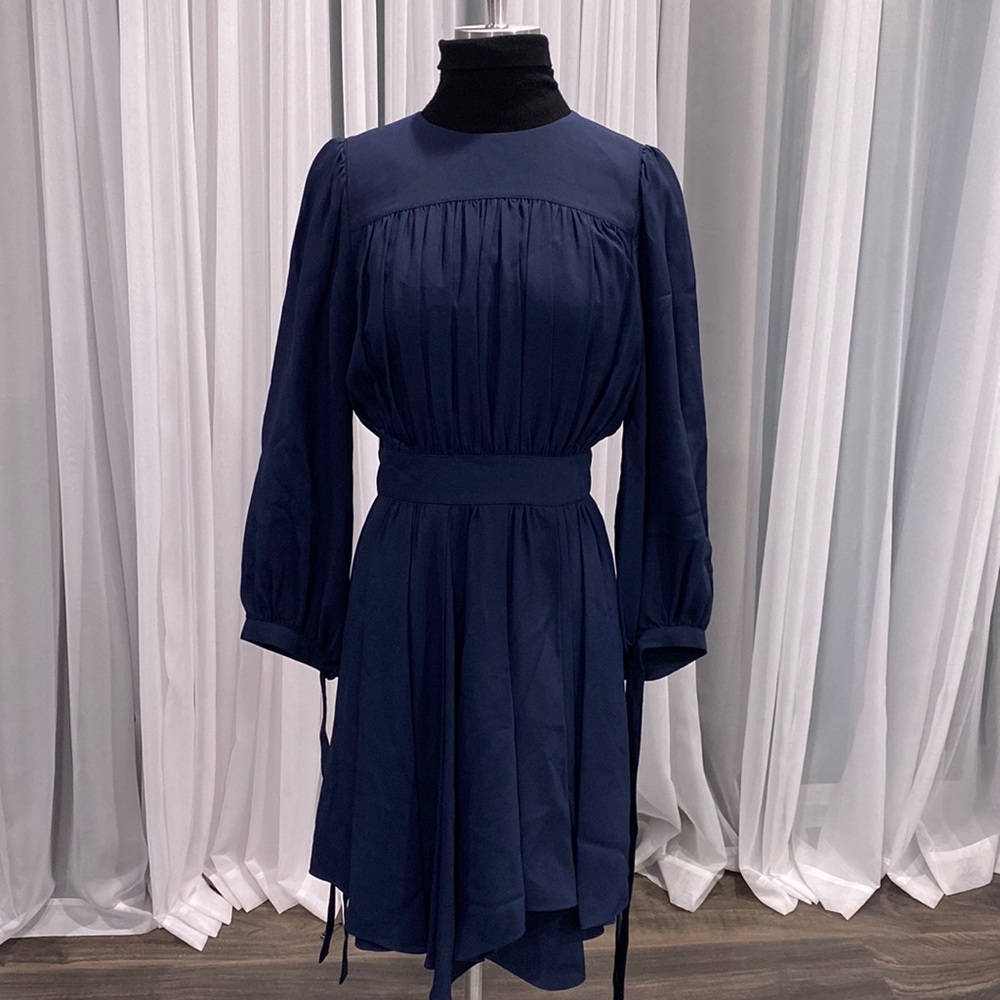 Blue dress